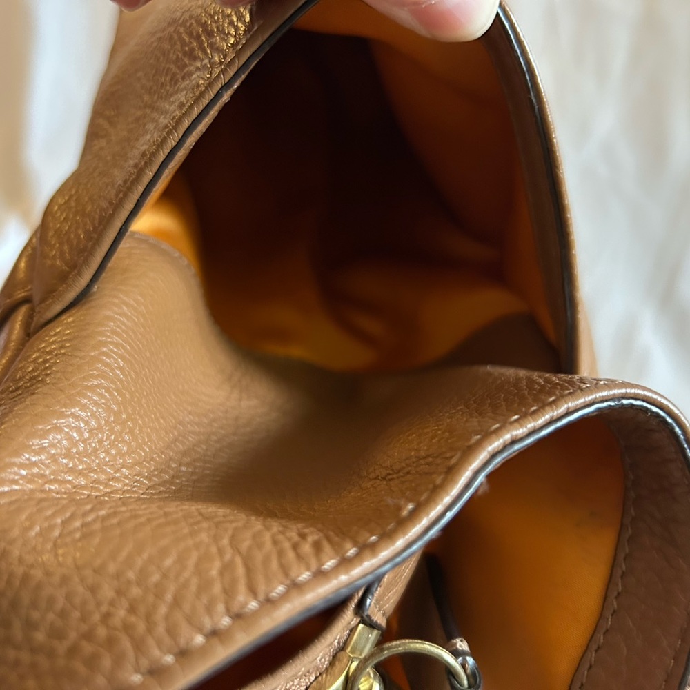 Coach Pebbled Leather Tote - Picture 10 of 17